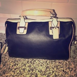 Authentic COACH leather satchel
